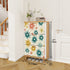 Atomic Starbursts Mid Century Modern Retro Shoe Cabinet - Mid Century Modern Gal