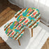Mid Century Modern Tiki Tables, Coral, Aqua Tiki Idols Nesting Side Tables - Mid Century Modern Gal