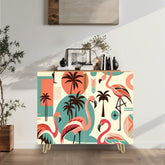 Palm Springs California Mid Century Modern Decor Wooden Storage Cabinet - Mid Century Modern Gal