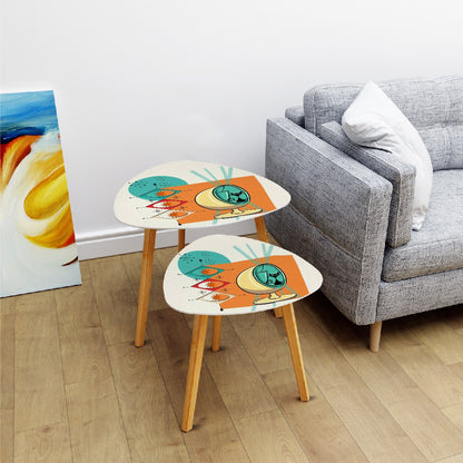 Atomic Cat Mid Century Modern Nesting Tables - Mid Century Modern Gal