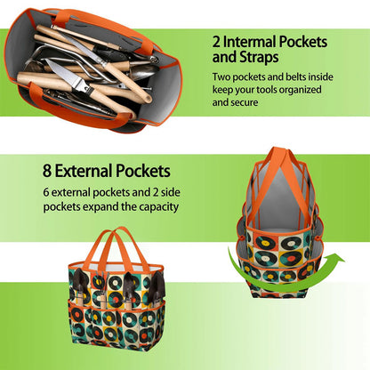 Retro Records, Groovy Mod Garden Tool Bag