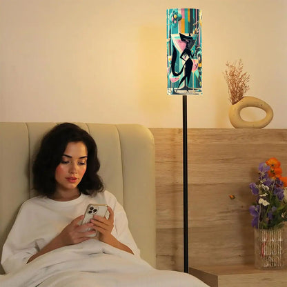 Atomic Cat Martini Mid Century Modern Barware Sexy Atomic Cat MCM Floor Lamp - Mid Century Modern Gal
