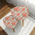 Botanical Floral Chinoiserie Coral, Mint Green Elegant Side Tables, Nesting Tables - Mid Century Modern Gal