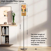 Mid Century Modern Floor Lamp, Reading Lamp Kitschy Cats, Book Lover, Book Club Gal, MCM Library Office Lamp - Mid Century Modern Gal