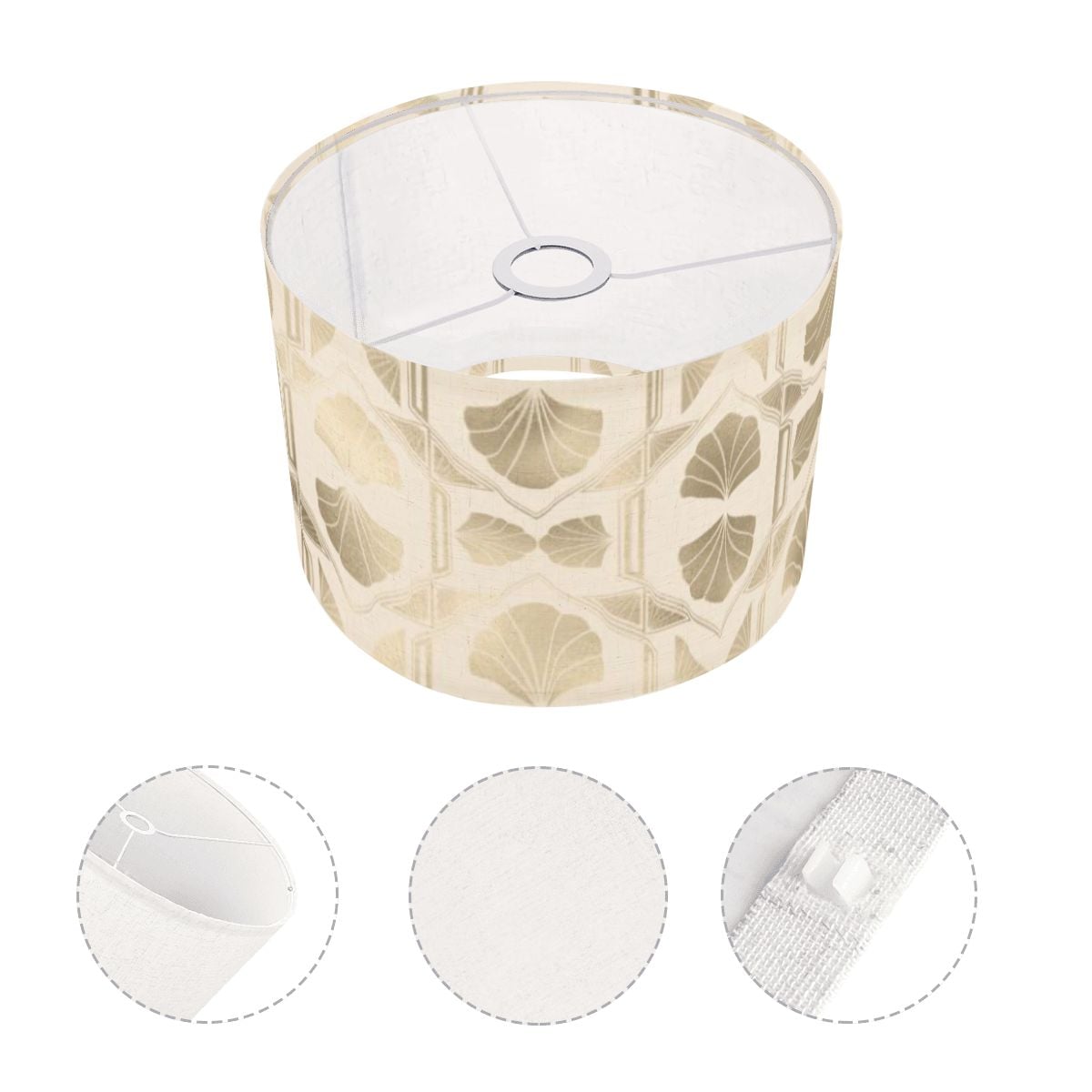 Elegant Modern Art Deco Lamp SHADE ONLY - For Arc Floor Lamps Only - Mid Century Modern Gal