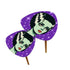 Bride of Frankenstein Retro Mid Mod Horror Buff Purple Halloween Nesting Tables - Mid Century Modern Gal