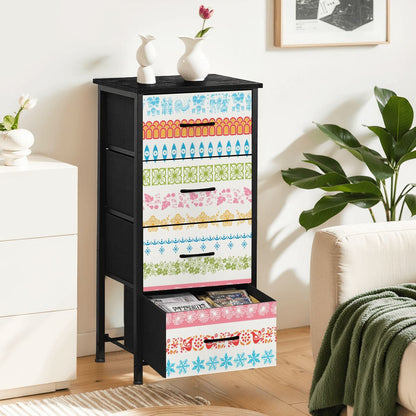 Pyrex Lover Collector Kitschy Mod 4-Drawer Dresser - Mid Century Modern Gal