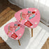 Mid Century Modern 50s Christmas Kitsch Atomic Pink Santa Retro Mod Gal Holiday Nesting Tables - Mid Century Modern Gal