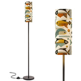 Atomic Fish Bauhaus Designed Mid Century Modern Slim Floor Lamp - Mid Century Modern Gal