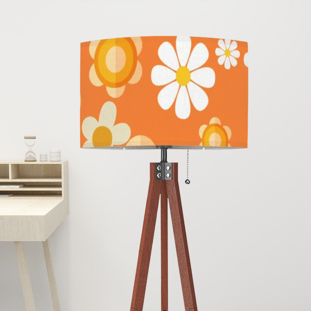 thumbnail image 2 of Floral Pattern In The Style Of The 70s With Groovy Daisy Flowers Retro Floral Naive Vector 2 of 13