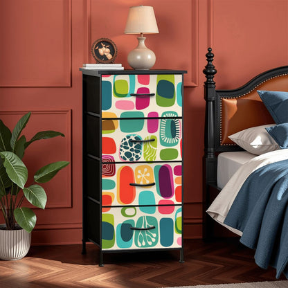 Mid Century Modern Amoeba Designed 4-Drawer Dresser - Mid Century Modern Gal