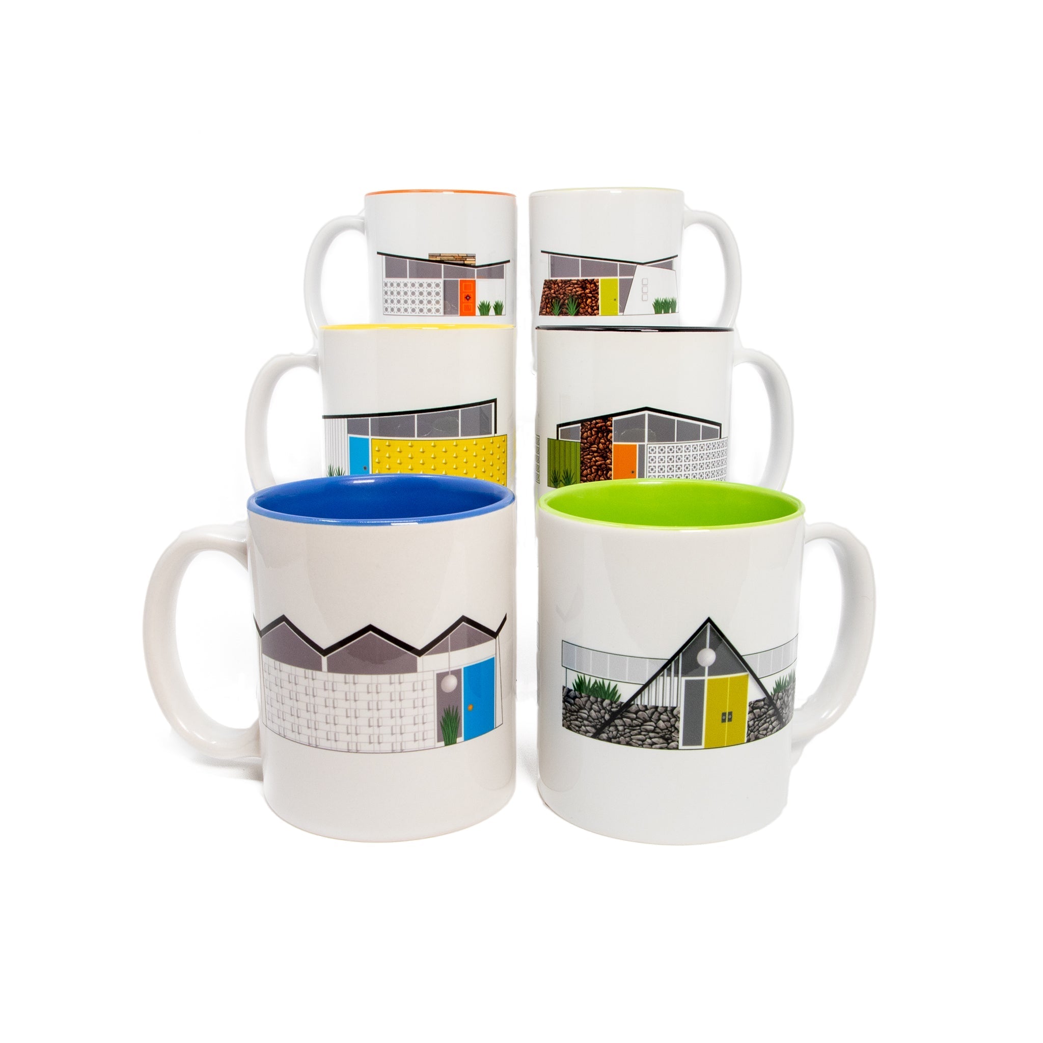 Folded Plate Roof House Mug