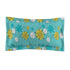 Mid Century Franciscan Starburst Patter, Aqua Blue, Atomic Home Living, Microfiber Pillow Sham Home Decor King