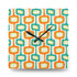 Mid Century Modern Atomic Googie Design Acrylic Wall Clock Home Decor