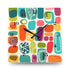 Mid Century Modern Boho Amoeba Geometric Retro Acrylic Wall Clock Home Decor