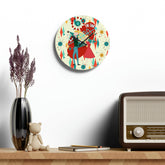 Mid Century Modern Clock, Atomic 50& Mid Century Modern Gal