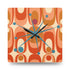 Mid Century Modern Geometric Starburst, Retro MCM Acrylic Wall Clock Home Decor