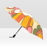 Mid Century Modern, Groovy Retro Umbrella& Mid Century Modern Gal