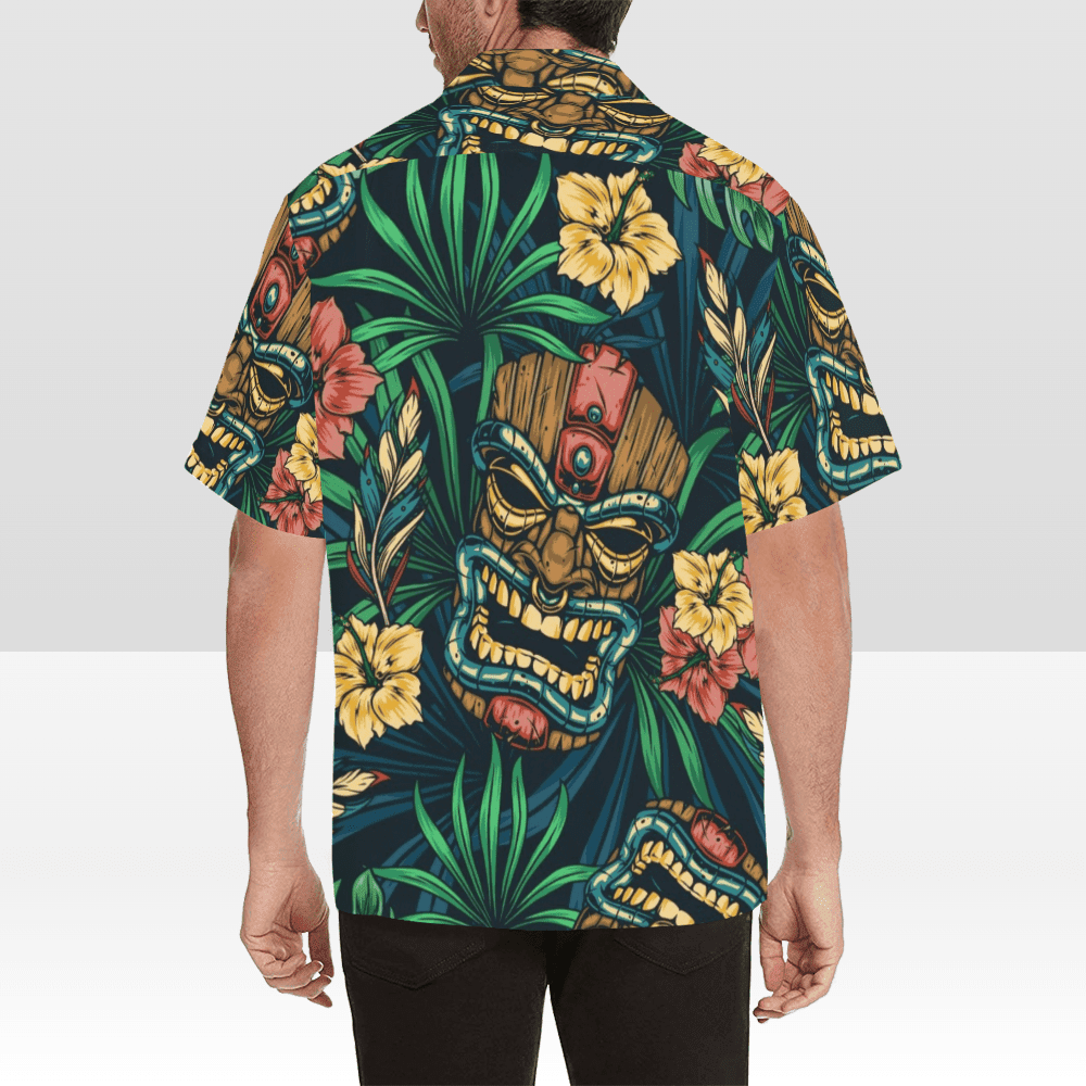 Mid Century Modern Man, Atomic Retro Hawaiin Party Shirts