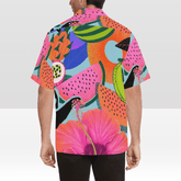 Mid Century Modern Man, Atomic Retro Hawaiin Party Shirts Mid Century Modern Gal