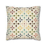 Mid Century Modern Scandinavian Modern Danish Flower, Retro MCM Pillow COVER