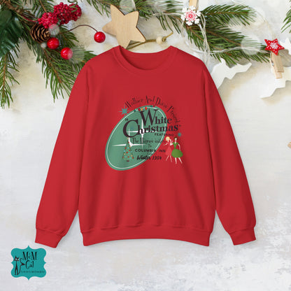 Wallace And Davis 1950s Themed Family Christmas Photo Sweatshirts, Festive Holiday Wear