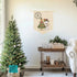 Whimsical North Pole Express Mail Pennant for Holiday Cheer - Mid Century Modern Gal