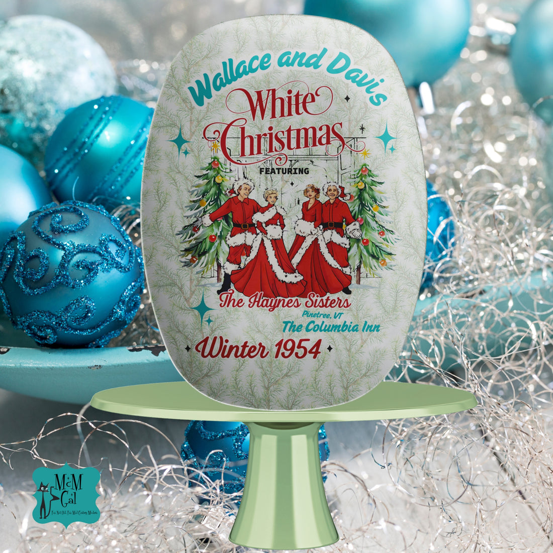 Wallace And Davis White Christmas Featuring The Haynes Sister, Holiday Christmas Party Platter