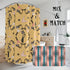 Atomic Cat Shower Curtain, Cat Mom Gifts, Black Cat Lover, Mid Century Modern Atomic Boomerangs, Mustard Yellow, MCM Bath Decor - Mid Century Modern Gal