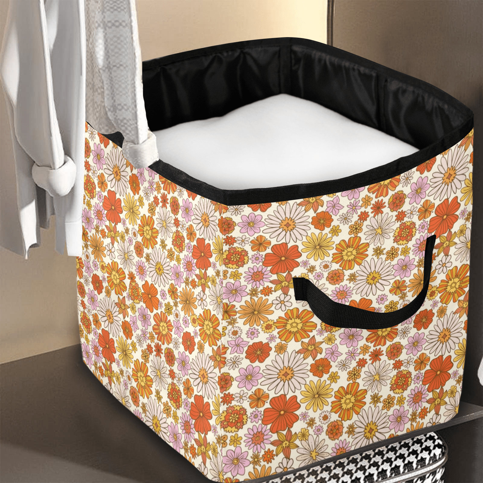 Modern Fabric Storage Bins, For Blankets, Pet Toys, Books, And More