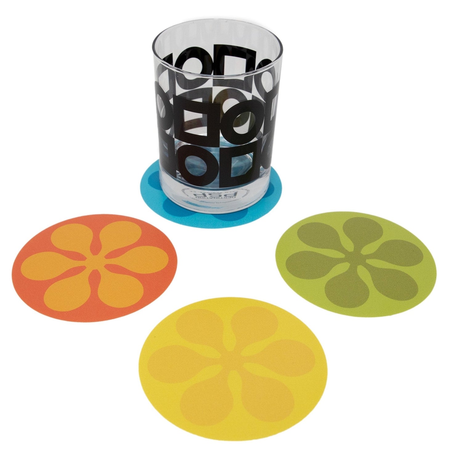 Modfest Vinyl Coasters - Mixed Set of 8