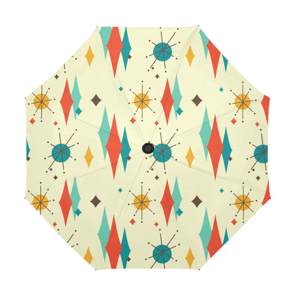 Mid Century Modern, Groovy Retro Umbrella&