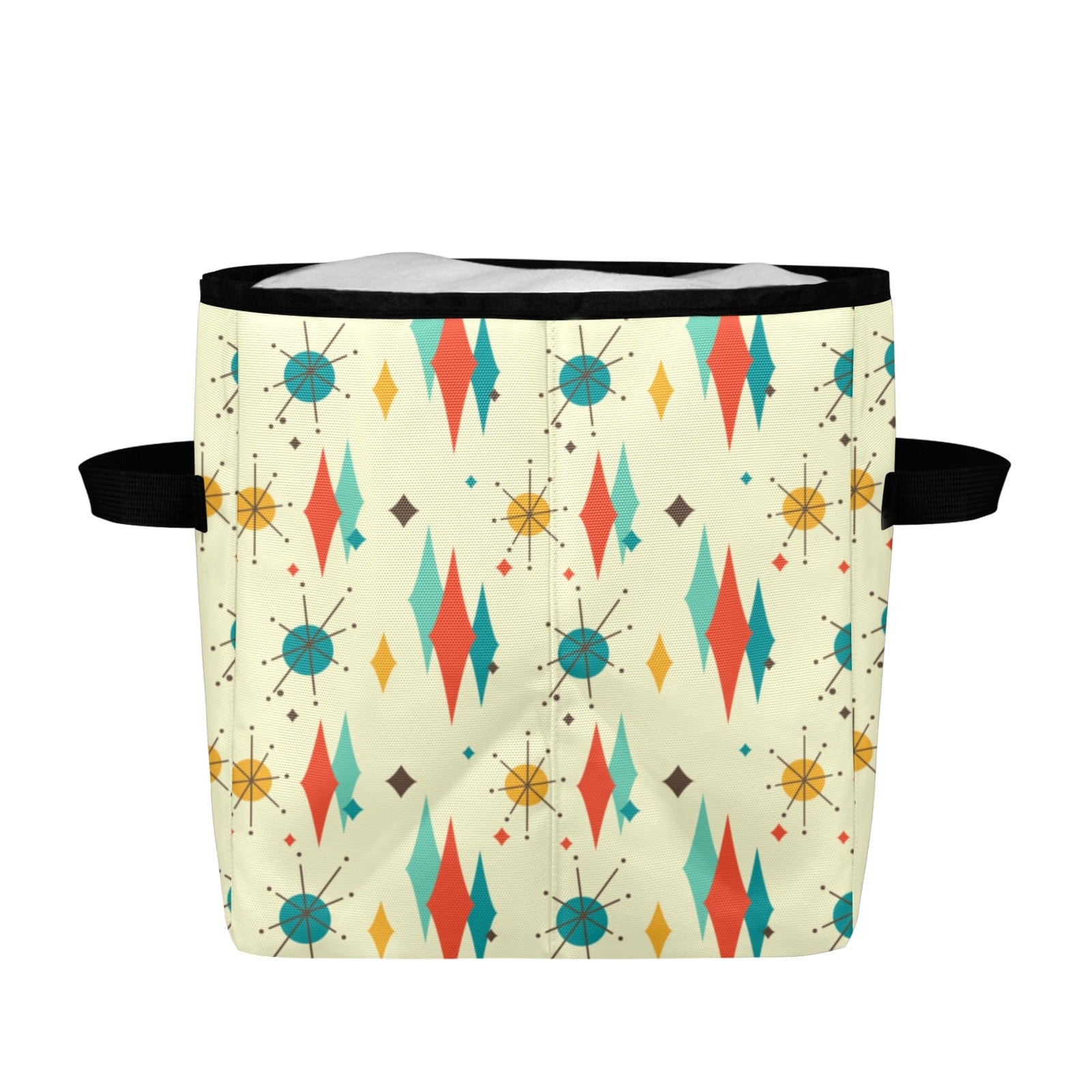 Modern Fabric Storage Bins, For Blankets, Pet Toys, Books, And More One Size / Franciscan Starburst Quilt Storage Bag