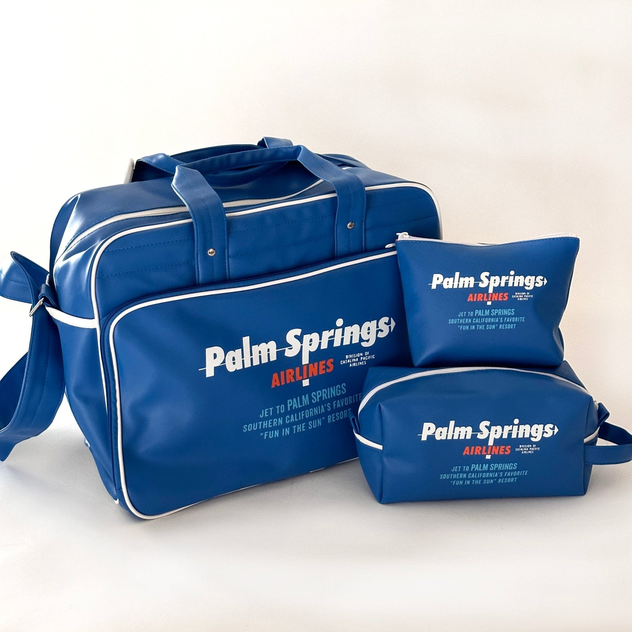 Palm Springs Airlines Weekender Bag - Royal Blue