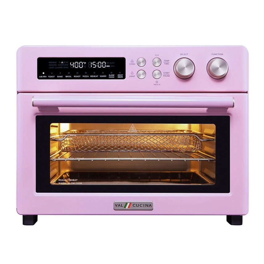 Mid Century Modern Extra Large Air Fryer Toaster Oven - Available in Mint Green, Classic Pink and Cream - Mid Century Modern Gal