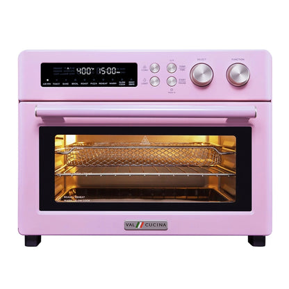 Mid Century Modern Extra Large Air Fryer Toaster Oven - Available in Mint Green, Classic Pink and Cream - Mid Century Modern Gal