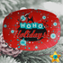 Retro Christmas Atomic Century, MCM Ho Ho Holiday Dinner Platter Gift Kitchenware