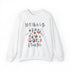 Shiny Bright Ornament Sweat Shirt, Funny, Most Likely To Be, Mid Century Modern Christmas Crewneck Sweatshirt Sweatshirt S / White
