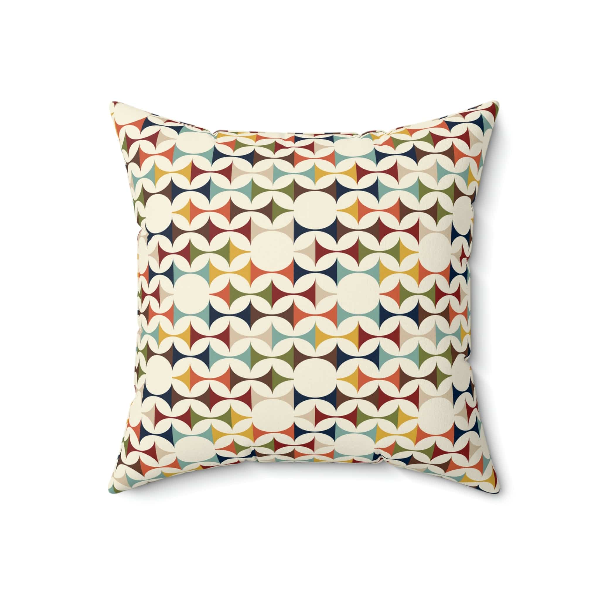 Scandinavian Modern Danish, Geometric Retro Mod Pillow Home Decor