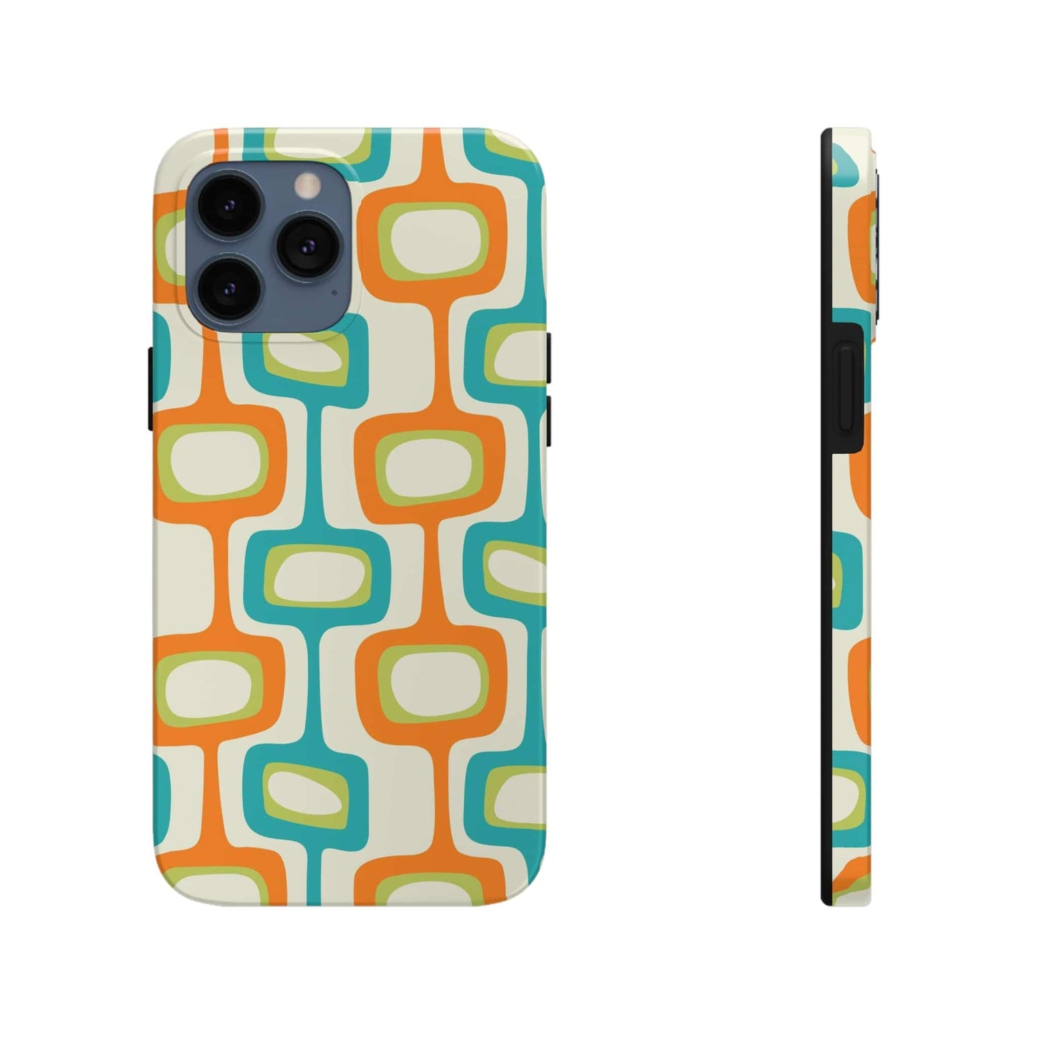 Mid Century Modern Groovy Googie Design, Colorful Smart Phone Touch Cases Mid Century Modern Groovy Googie Design, Colorful Smart Phone Touch Cases