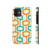 Tough Phone Cases Phone Case Mid Century Modern Gal