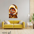 Mod 60s Flower Power Groovy Arc Wall Art - Mid Century Modern Gal