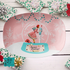 Retro Vintage 50s Holiday Kitsch, Mid Century Modern Christmas Table Party Platter - Mid Century Modern Gal