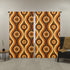 Mid Century Modern Brown Orange, Groovy 60&