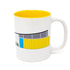 Wedge Roof Midcentury House Mug
