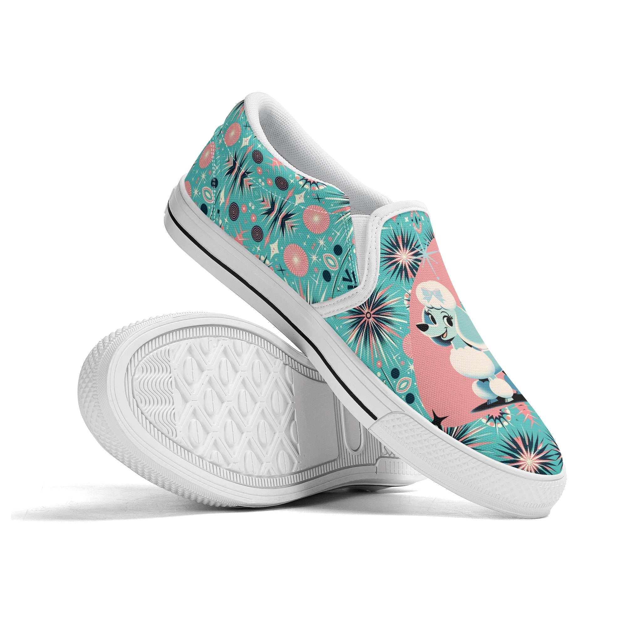 God Can Women’s slip-on canvas outlet shoes