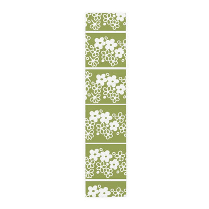 Spring Blossom, Collection, Dining Room, Kitchen, Side Board, Table Runner (Cotton, Poly) Home Decor 16&quot; × 72&quot; / Polyester