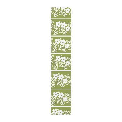 Spring Blossom, Collection, Dining Room, Kitchen, Side Board, Table Runner (Cotton, Poly) Home Decor 16&quot; × 90&quot; / Cotton Twill