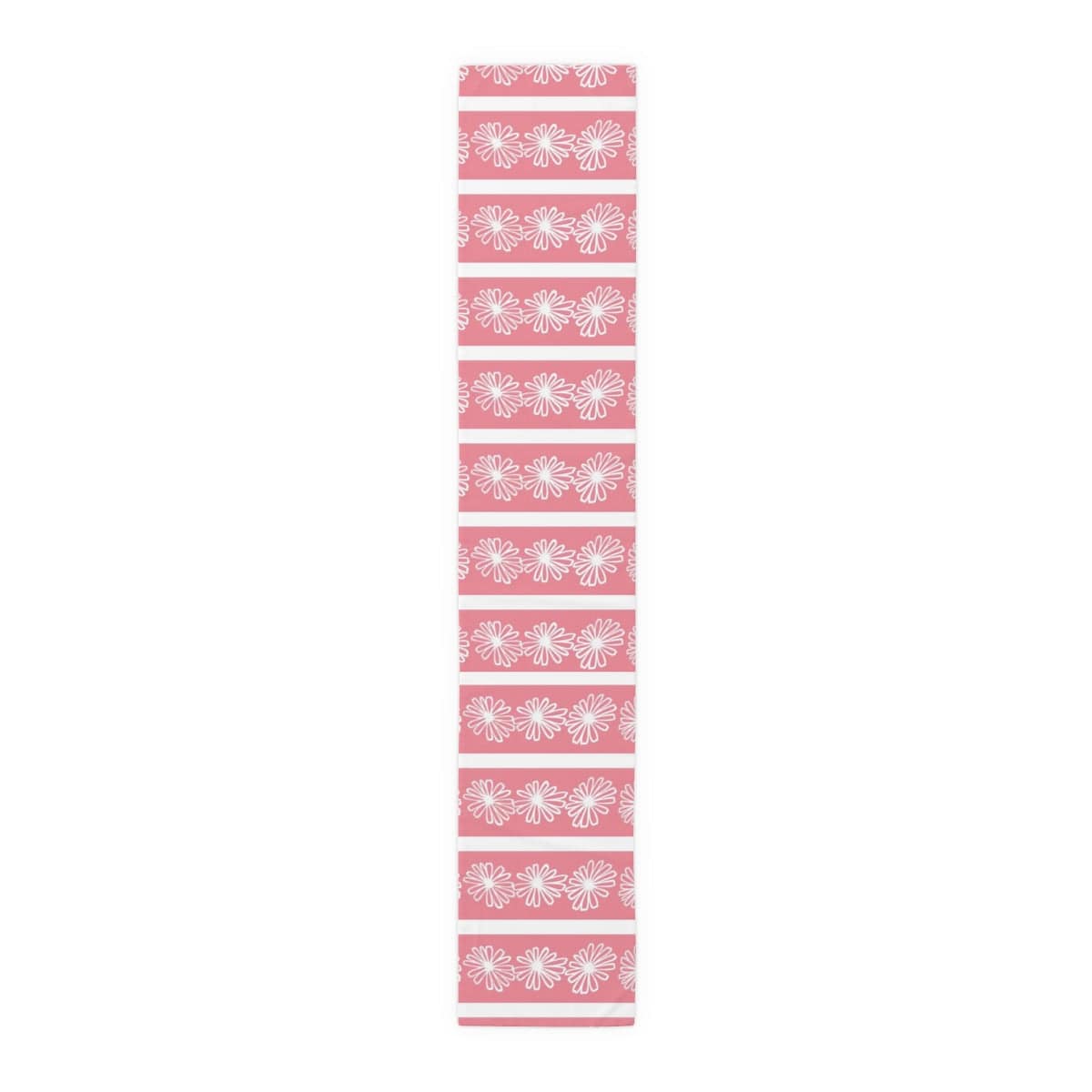 Pretty Pink Daisy, Collection, Kitchen, Dining Room, Side Board Table Runner Home Decor 16&quot; × 90&quot; / Polyester
