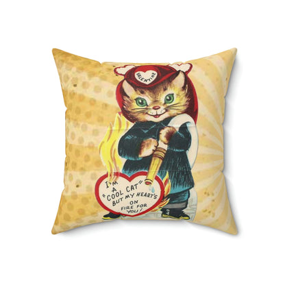 Kitschy Vintage Valentine, Cute Cool Cat, I&